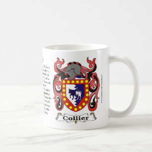 Collier Family Coat of Arms Mug