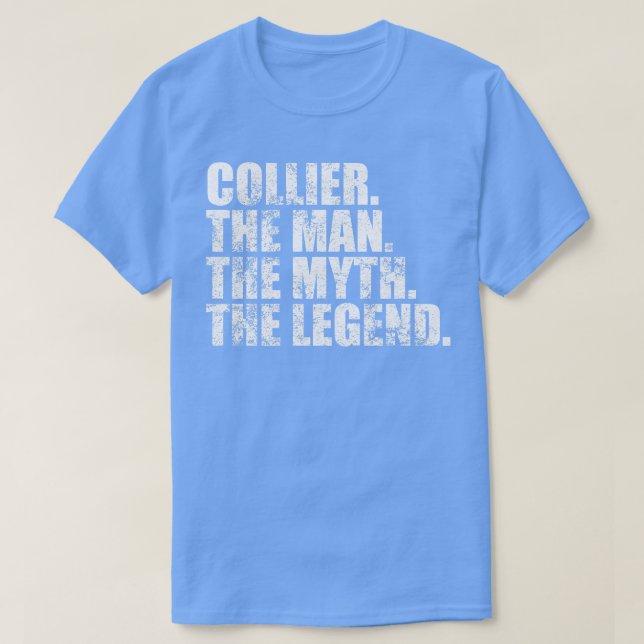 CollierCollier Family name Collier last Name Colli T-Shirt (Design Front)