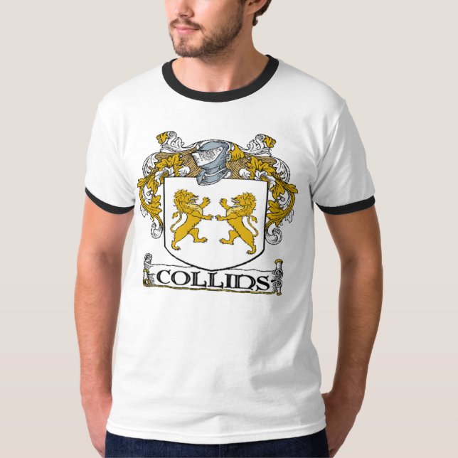 Collins Coat of Arms T-Shirt (Front)