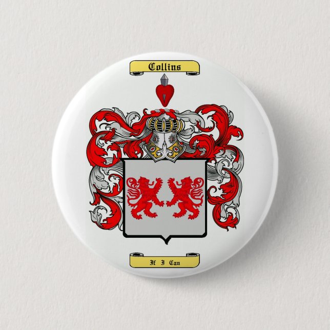 collins (irish) button (Front)