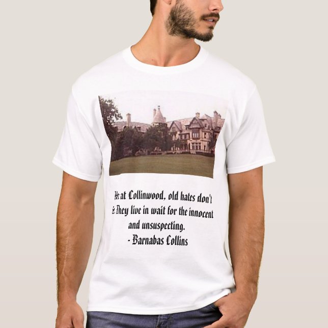 Collinwood, Here at Collinwood, old hates don't... T-Shirt (Front)