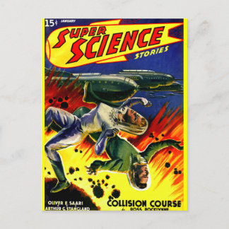 Collision Course! Postcard