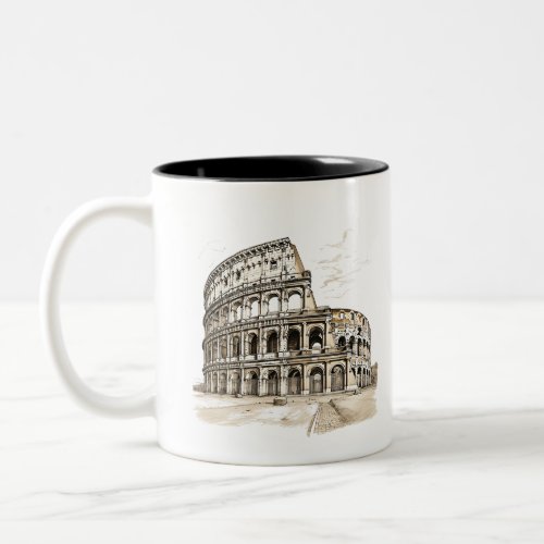 Colloseum Two_Tone Coffee Mug