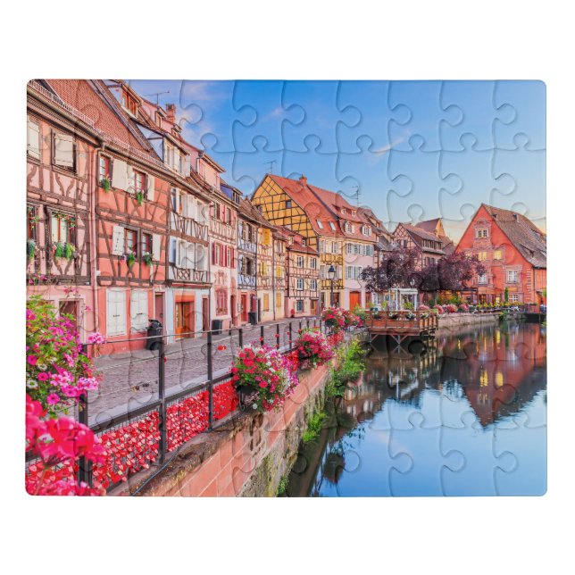 Colmar, Alsace. France.  Jigsaw Puzzle (Puzzle Horizontal)