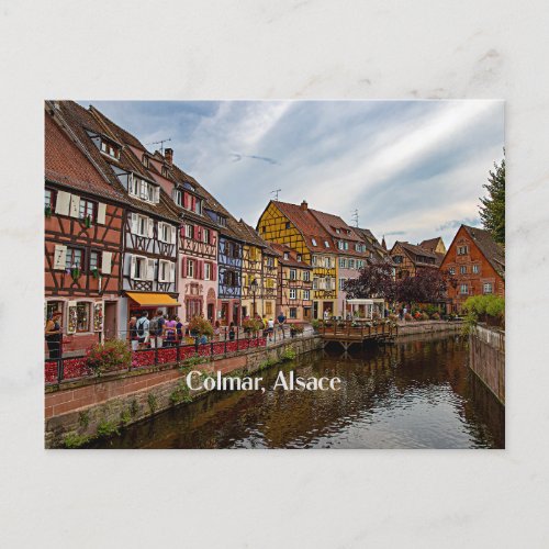 Colmar Alsace France scenic photograph Postcard