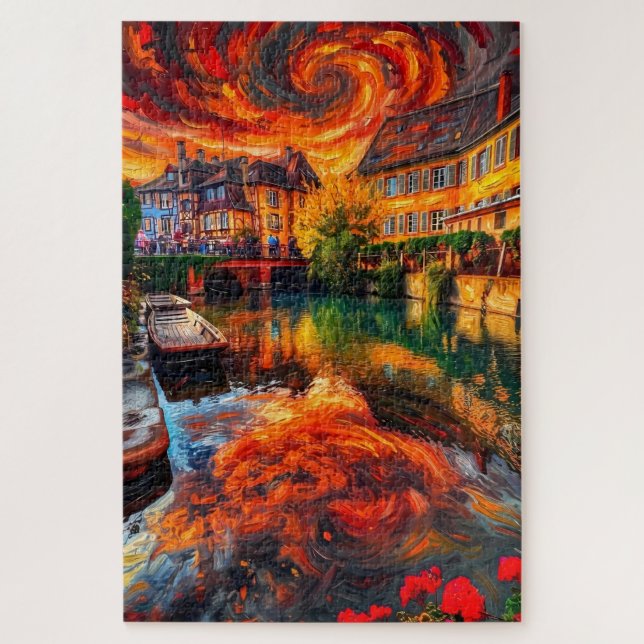 Colmar Embers: Gallery Edition Solar Vortex Jigsaw Puzzle (Vertical)