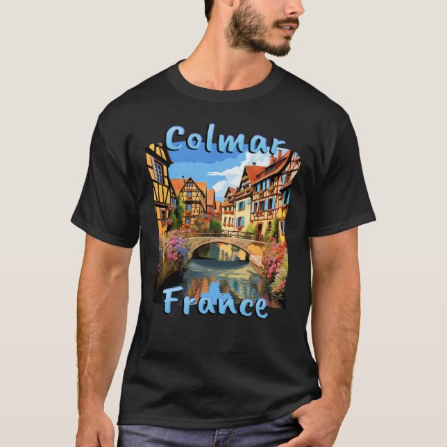 Colmar France Half-Timbered Charm T-Shirt (Front)