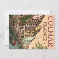 Colmar, France Postcard