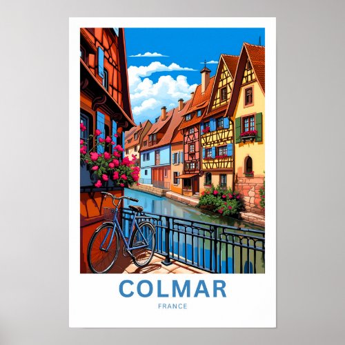 Colmar France Travel Print