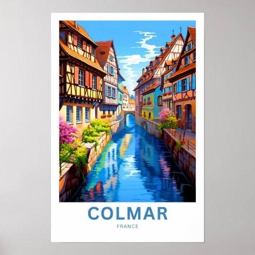 Colmar France Travel Print