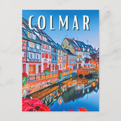 Colmar Photo Vintage Postcard