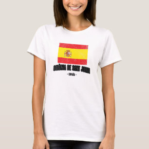 Colnia De Sant Jordi Spain Es Flag City - Bandera  T-Shirt