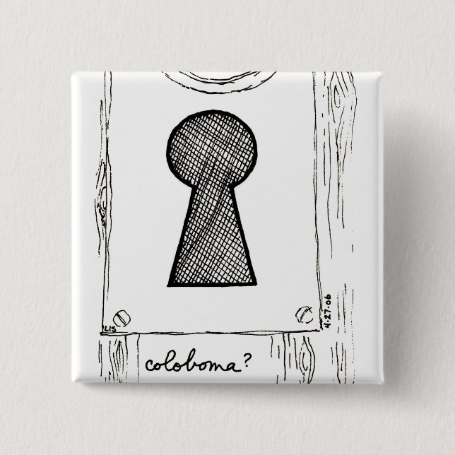 Coloboma button (Front)