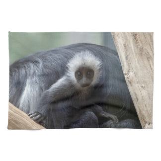 Colobus polykomos kitchen towel