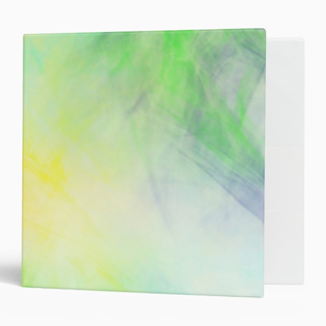 coloful spring background binder (Front/Inside)