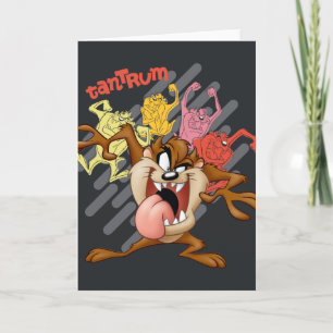 Coloful "Tantrum" TAZ™ Card