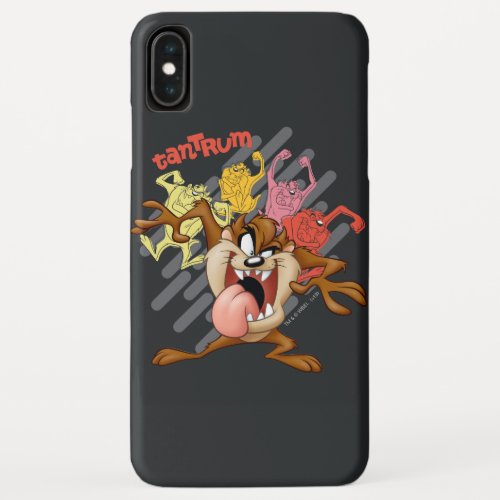 Coloful Tantrum TAZ iPhone XS Max Case