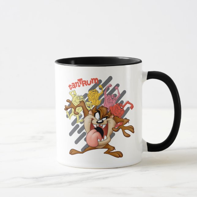 Coloful "Tantrum" TAZ™ Mug (Right)