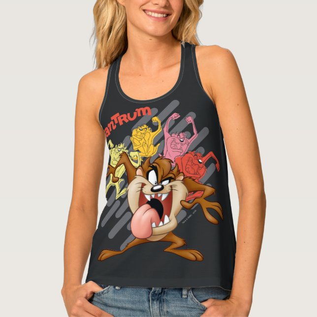 Coloful "Tantrum" TAZ™ Tank Top (Front)