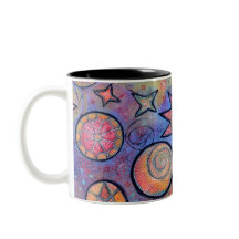 Coloful, Whmsical Celestial Cosmos Design