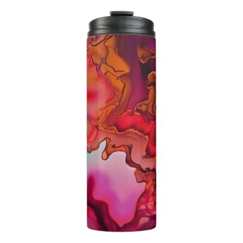 Colofull Abstract  art   Thermal Tumbler