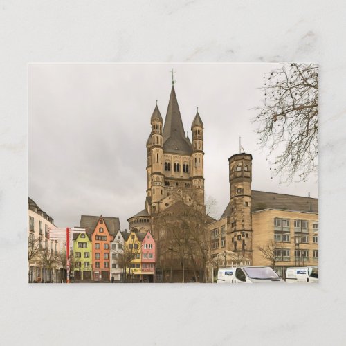 Cologne  6   postcard