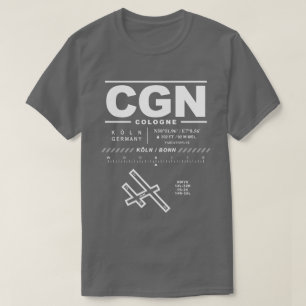 Cologne Bonn Airport CGN T-Shirt