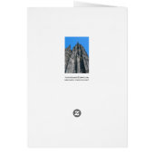 Cologne Cathedral Card (Back)