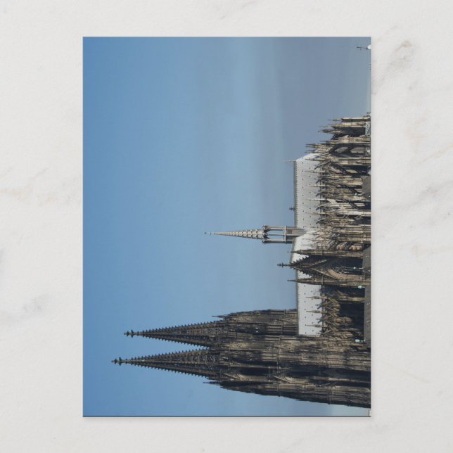 Cologne Cathedral in the morning view Postcard (Front)