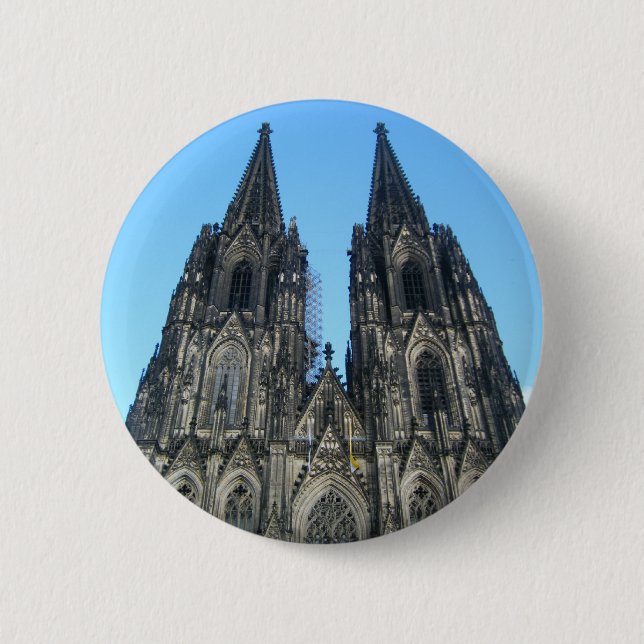 Cologne Cathedral Pinback Button (Front)