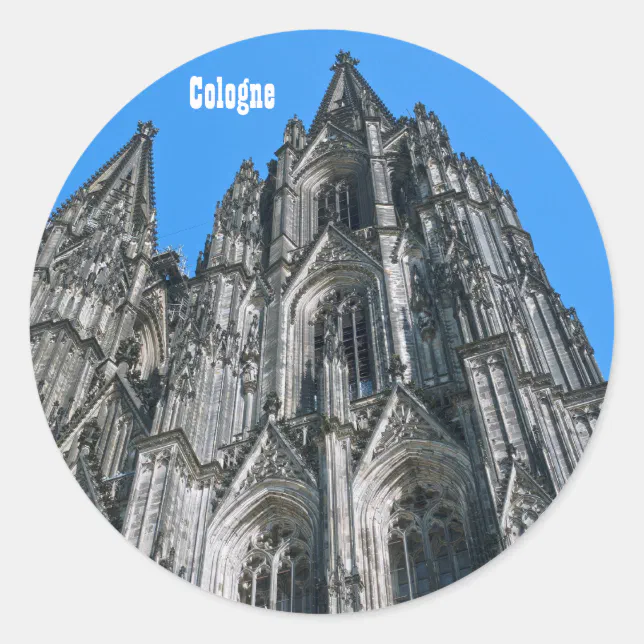 Cologne Cathedral Sticker | Zazzle