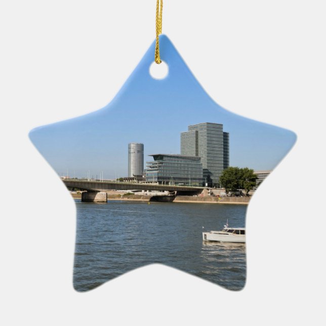 Cologne Ceramic Ornament (Front)