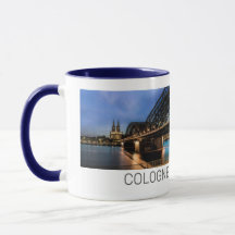 Cologne Cityscape Germany Dom Night Souvenir