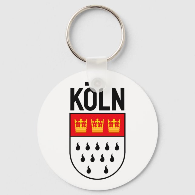 Cologne coat of arms (Germany) Keychain (Front)