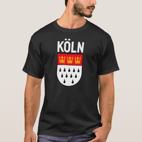 Cologne coat of arms Germany T_Shirt