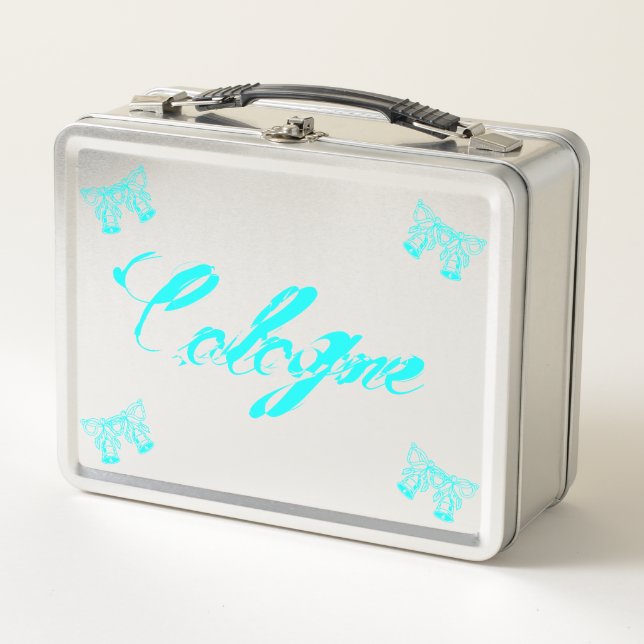 Cologne - Colonia - Cologne on the Rhine Metal Lunch Box (Front)