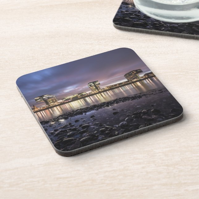 Cologne Germany Beverage Coaster (Left Side)