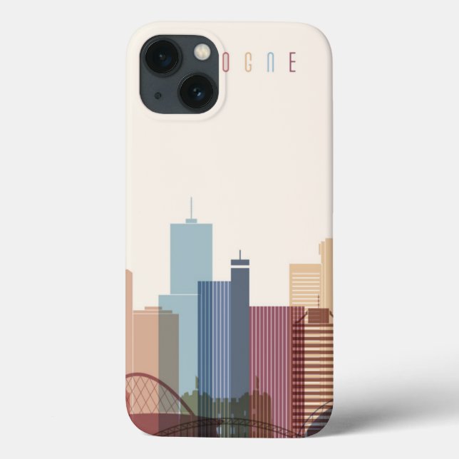 Cologne, Germany | City Skyline Case-Mate iPhone Case (Back)