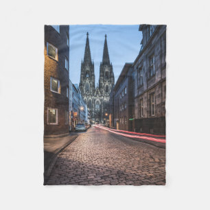 Cologne Germany Fleece Blanket