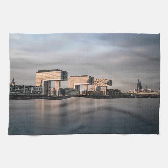 Cologne Germany Kitchen Towel (Horizontal)