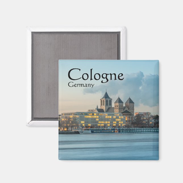 Cologne Germany Magnet (Front/Back)