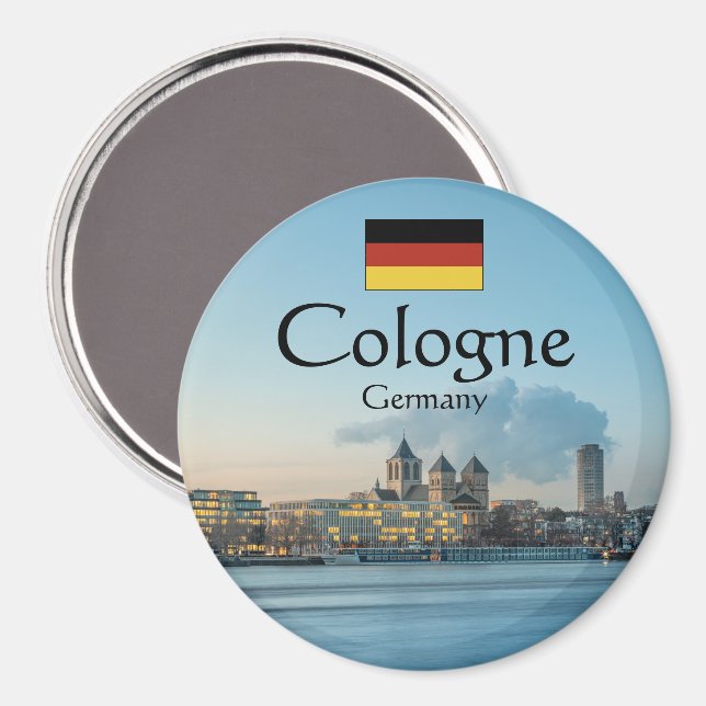 Cologne Germany Magnet (Front/Back)