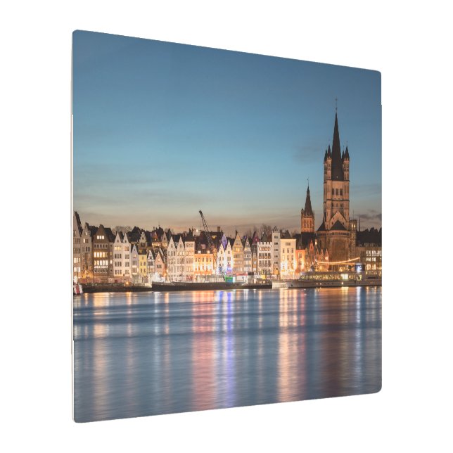Cologne Germany Metal Print (Angled)