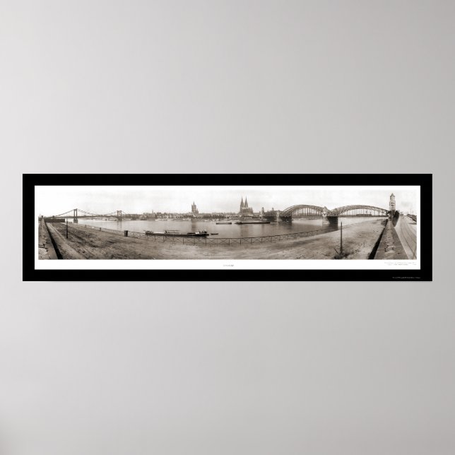 Cologne, Germany Photo 1921 Poster (Front)