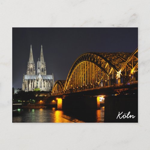 Cologne Germany Postcard