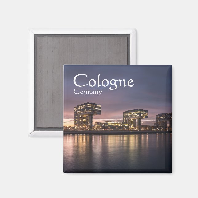Cologne Germany Souvenir Magnet (Front/Back)