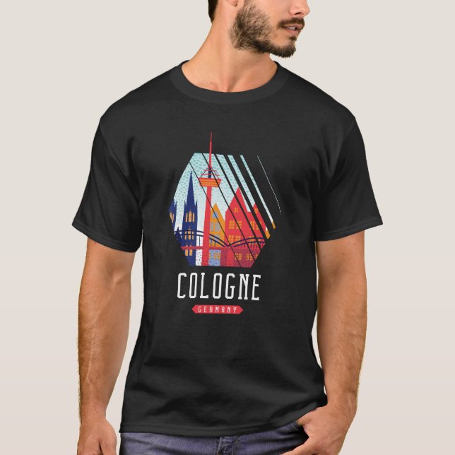 Cologne Germany T-Shirt (Front)