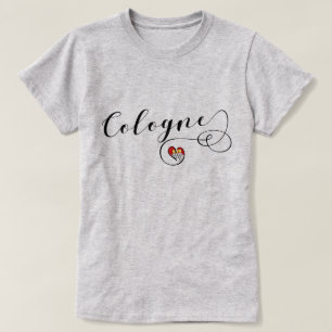 Cologne Heart, Köln, North Rhine-Westphalia T-Shirt