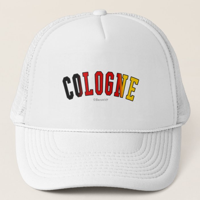 Cologne in Germany National Flag Colors Hat