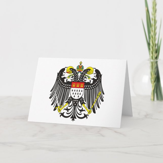 Cologne (Koln) Coat of Arms Greeting Card (Front)